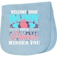 thumbnail image 2 of Inktastic Military Daughter Welcome Home Daddy Baby Burp Cloth, 2 of 3