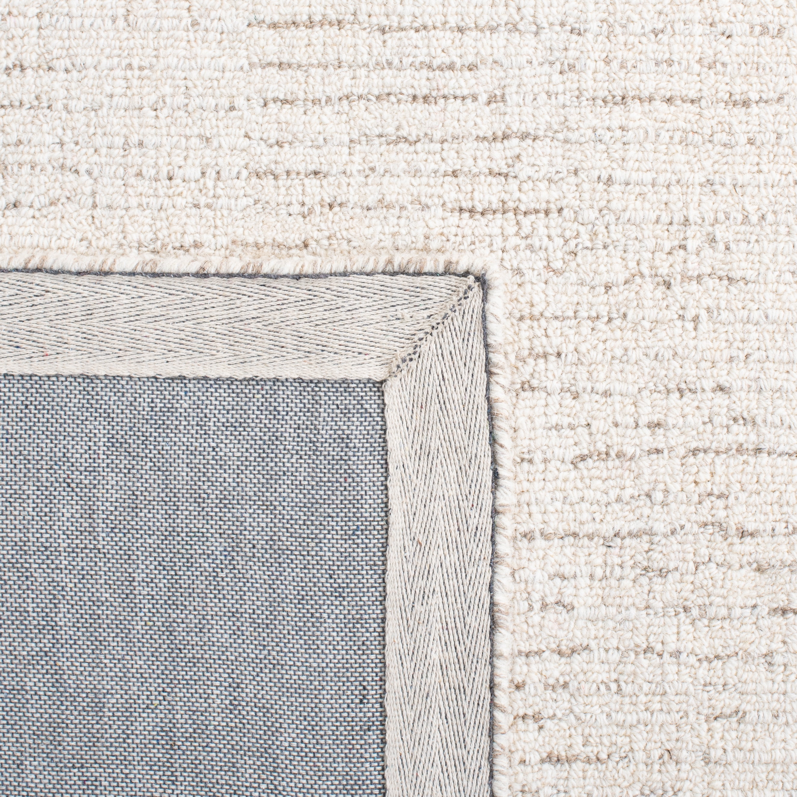 Safavieh Abstract Delia Distressed Wool Area Rug, Ivory/Beige, 12' x 12' Round
