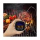 thumbnail image 5 of Termómetro digital de cocina Yuxing de acero inoxidable resistente al agua sonda de temperatura color blanco plateado, 5 of 5