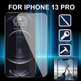 thumbnail image 1 of 1PCS Cubierta completa 9H Cubierta templada Protector de pantalla de vidrio templado 3D para iPhone 13, 1 of 3
