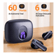 thumbnail image 3 of Audífonos inalámbricos bluetooth EarsMalubero VIOLETA, 3 of 5