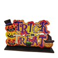 thumbnail image 2 of Decoración de fiesta de Halloween, cartel colgante para puerta del hogar, decoración de madera para Halloween, fantasma de calabaza, 2 of 2