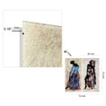 thumbnail image 2 of "Her Beauty I & II" Oversized 72"x 36" Frameless Free-Floating Reverse Printed Tempered Art Glass Panels Set, 2 of 9