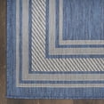 thumbnail image 5 of Nourison Horizon Indoor/Outdoor 2'2" x 8' Denim Modern Rug, 5 of 9