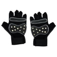 thumbnail image 3 of Guantes de ciclismo de medio dedo, patinaje, senderismo, ropa deportiva, acolchados en gel y antichoque. L, 3 of 8