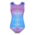 thumbnail image 2 of Gimnasia de Niñas Leotards - Ballet de Baile Brillante Sin Mangas - Premium Quick Teject 12 (11-12Y) Baoblaze Leotardos de gimnasia para niñas, 2 of 8