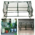 thumbnail image 3 of MYG Housse Portable pour Mini Serre pour Plantes, Serre de Jardin en PVC Transparent pour Usage Intérieur Extérieur, 120x60x60 cm, Résistante aux Intempéries, Ventilation Contrôlée, Idéale pour Patios, Balcons, Jardins, 3 of 6