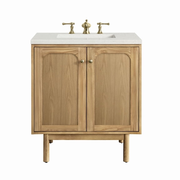 James Martin Vanities 545-V30-LNO-3LDL Laurent 30" Single Basin Poplar Wood Vanity Set -
