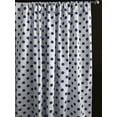 thumbnail image 2 of Cotton Curtain Polka Dots Print 58 Inch Wide / Navy on White, 2 of 2