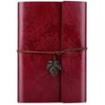 thumbnail image 1 of Journal Blank Pages Polyurethane (PU) Leather Refillable Vintage Sketch Book Travel Notebook Diary Gift for Girls, 1 of 5