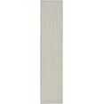 thumbnail image 4 of Nourison Courtyard Textured Ivory Silver 2' x 6' Area Rug (2x6), 4 of 8