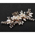 thumbnail image 4 of Peineta para el pelo de boda, accesorios para el cabello de boda de cristal nupcial para novias y damas de honor, 4 of 5