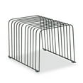 thumbnail image 2 of Wire Desktop Organizer, 11 Sections, Letter To Legal Size Files, 9" X 11.38" X 8", Black | Bundle of 5, 2 of 5