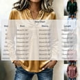 thumbnail image 3 of Women's Elegant Velvet Henley Blouse V Neck Long Sleeve Loose Tunic Shirts Dress Tops Fall Winter Business Casual Party Outfits Pink, 3 of 6