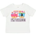 thumbnail image 3 of Inktastic 3rd Birthday Party Girls Train Girls Toddler T-Shirt, 3 of 5