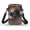 Dachshund and Daisy Pattern, variant on HELLHERO Cowboy Cat Pattern 4.33x1.97x7.09 Women Crossbody Bag Polyester for Men, Women