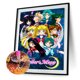 thumbnail image 2 of Pintura de diamante 5D DIY Taladro redondo completo Sailor Moon Kit Decoración para el hogar Arte Artesanía Hugtrwg Para estrenar, 2 of 9