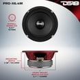 thumbnail image 4 of Bocina para Carro DS18 Rango medio 6.5" Bala de aluminio Maxima potencia 500W, 4 of 8