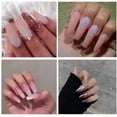 thumbnail image 5 of 500 Pieces Fake Nails French Tips Acrylic Pointed Nail Tips Professional or Art, 5 of 5