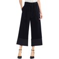 thumbnail image 1 of Pantalones casuales de Pierna ancha Vince Camuto para mujer Negro 12, 1 of 2