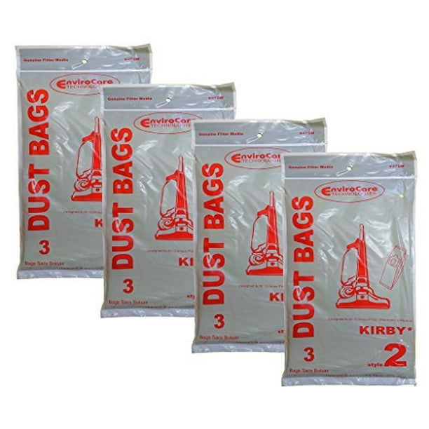12 Kirby Style 2 Heritage I Single Ply Vacuum Cleaner Bags 190681S
