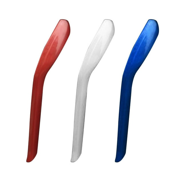 facefd 3pcs Replacement for Buick Excelle 15-17 Regal 14-16 Tricolor Stripe Car Decoration ABS Clips Front Grille Trim Sticker