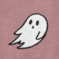 thumbnail image 2 of Dalix Ghost Embroidered Soft Cotton Short Sleeve T Shirt Womens in Orchid Purple XS X-Small, 2 of 5