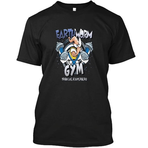 Earthworm Gym T-Shirt Made in the USA Size S to 5XL