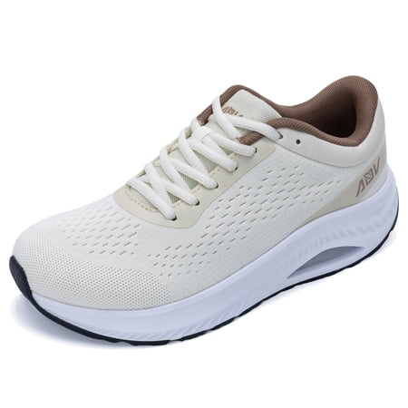 Artlea Wide Toe Box Shoes Women's Walking Shoes with Arch Support Plantar Fasciitis Orthotic Sneakers for Foot Pain Relief, Size 6.5