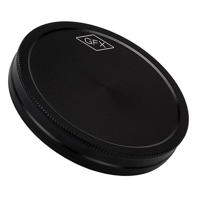 Fotodiox GFX Cap-Rear--Pro Pro Bouchon d'Objectif Arrière en Métal pour Objectifs Fujifilm GFX et Adaptateurs