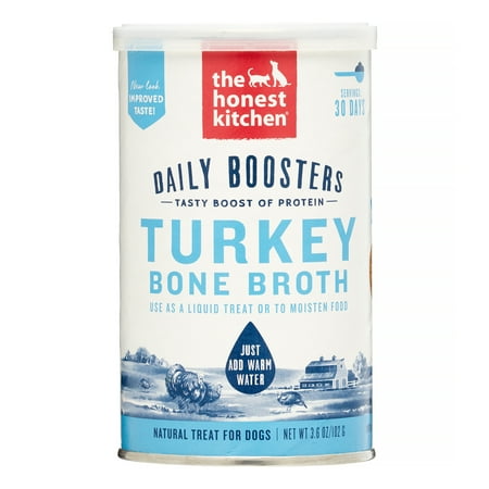 UPC: 0855089008252 | The Honest Kitchen Daily Boosts: Instant Turkey Bone Broth with Turmeric  3.6 oz