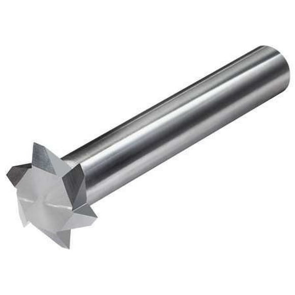 Micro 100 TM-750 Fraise à Filetage de Précision en Carbure Brasé, 6 Flûtes, Diamètre de Coupe 3/4 Pouces, Plat de 0,0045 Pouces, Épaisseur de 0,156 Pouces, Filetages de 7 à 16 Pouces par Pouce, Diamètre de Tige de 3/8 Pouces, Longueur Totale de 2,5 Pouces