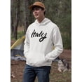 thumbnail image 2 of Italy Modern   Hoodie Men -Image by Shutterstock, Male x-Large, 2 of 4