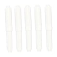 thumbnail image 4 of OUNONA 5Pcs Toilet Paper Roller White Plastic Replacement with Spring Loaded Easy Install for Bathroom, 4 of 7