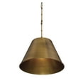 thumbnail image 2 of Savoy House 7-131-1-322 Alden 1 Light Pendant in Warm Brass Finish (18"W x 34"H), 2 of 5