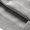 thumbnail image 6 of ManxiVoo Oversized Plush Lined Sweater For Women Long Sleeve Round Neck Casual Pullover Cozy Loose Fit Weekend Wear L Size Beige, 6 of 9