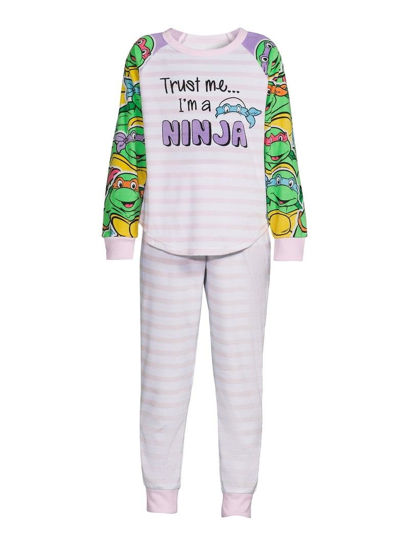 Teenage Mutant Ninja Turtles Girls Long Sleeve Top and Pants