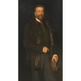 thumbnail image 3 of Viktor Stauffer 10x14 Black Modern Framed Museum Art Print Titled - Graf Hans Wilczek (Around 1880), 3 of 5
