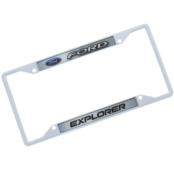 Ford Explorer License Plate Frame (Black)