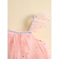 thumbnail image 5 of Bagilaanoe Toddler Baby Girl Sequins Dress Sleeveless Rainbow Stars Print Mesh Tulle Dress Summer Layered Princess Cake Dress, 5 of 9