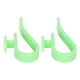 thumbnail image 3 of Emoshayoga Gancho Para Bolsa De Playa Bolsa De Moda Insertar Clip Para Llavero, Llavero De Plástico Práctico Gancho Para Bolsa Antipérdida Para Niñas Auriculares Gafas De Sol 2 Piezas(verde), 3 of 5