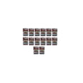 thumbnail image 1 of Pack de 12 Dulces La Rosa Chocolate Oscuro Menta 70 gr La Rosa Chocolate Oscuro Menta, 1 of 3