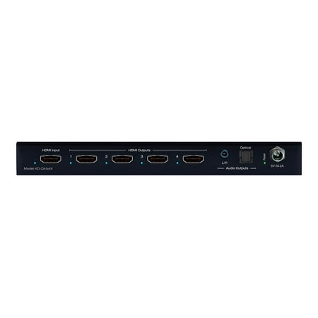 Key Digital - HDMI Distribution Amplifier - Black