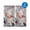 (2 pack) (2 Pack) Got2b Metallic Permanent Hair Color, M71 Metallic Silver