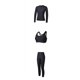 thumbnail image 1 of Abbraccia Traje acuático para mujer, protección solar, secado rápido, manga larga, pantalón largo, tela flexible, 1 of 6