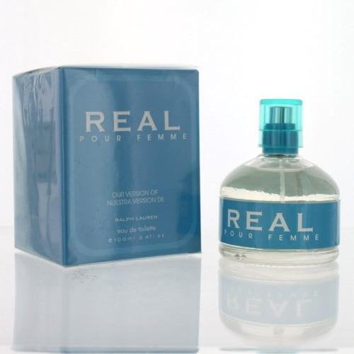 Eurolux ZZWEFREALPOURFEMME34 3.4 oz Real Pour Femme Eau De