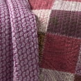 thumbnail image 2 of Lush Decor Paisley 3-Piece Patchwork Quilt Set, Fuchsia, 2 of 3
