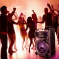 thumbnail image 4 of beFree Sound Rechargeable 12 Inch Bluetooth Portable Party Speaker with PA System, FM Radio and USB/TF Inputs, 4 of 6