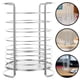 thumbnail image 2 of Cesta de secado de cubiertos, soporte para utensilios de cocina, escurridor de repuesto, organizador de encimera, cubertería de hierro, organizador de cubiertos, 2 of 5