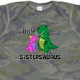 thumbnail image 4 of Inktastic Little Sistersaurus Girls Baby Bodysuit, 4 of 5